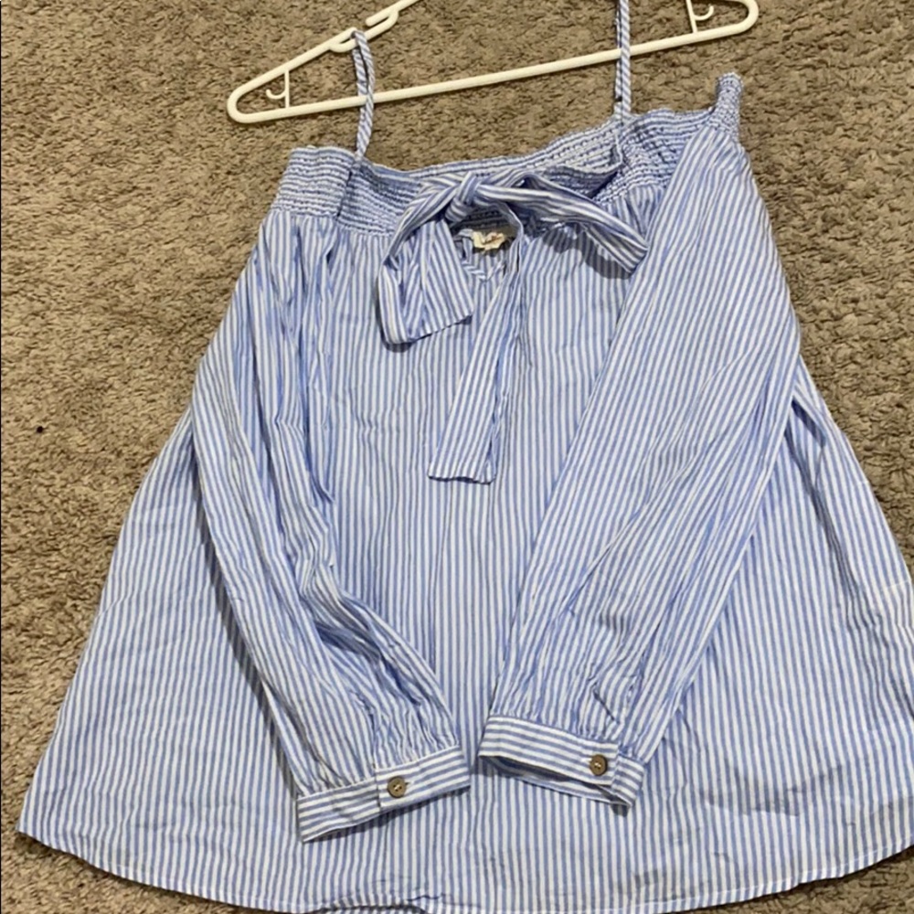 Off the shoulder blouse